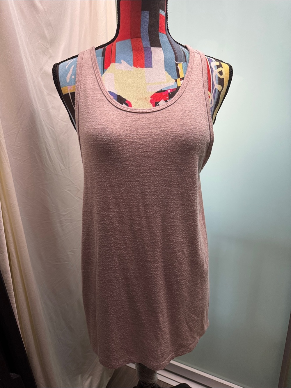 Wilfred Dusty Rose Scoop Neck Tank